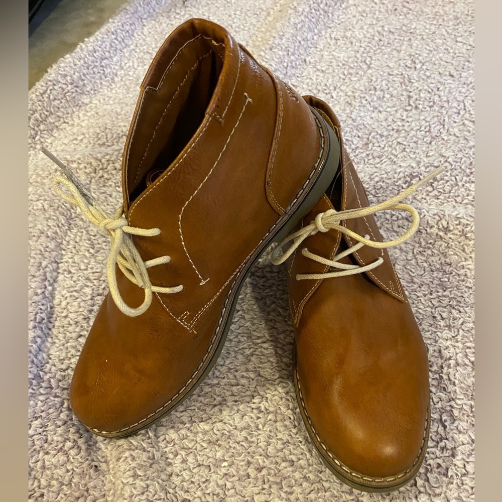 Final clearance Steve Madden BJAMES Boys boots Size 6Y women 7.5 casual flaw jbf